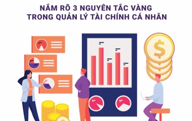 NẮM RÕ 3 NGUYÊN TẮC VÀNG TRONG QUẢN LÝ TÀI CHÍNH CÁ NHÂN